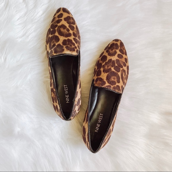 NINE WEST Leopard Print Loafers Shoes Size 6.5 - Picture 8 of 8